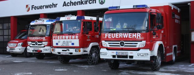 Absage Feuerwehrfest der FF-Achenkirch!