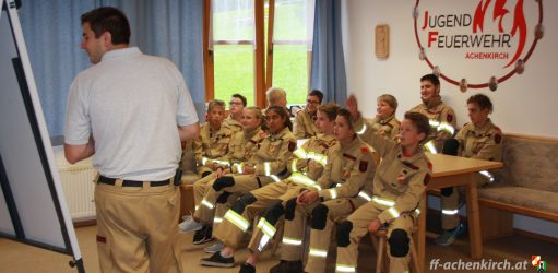 1. September 2018 Feuerwehrjugendübung – Thema: Aufgaben & Einsatzbereiche der Feuerwehr + Gefahren der Einsatzstelle