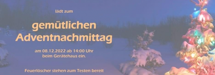 Gemütlicher Adventnachmittag