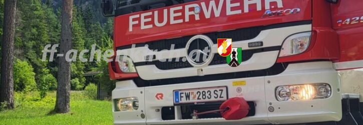 Bilder an FF Achenkirch senden