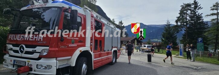 Einsatz Nr. 53 Absperren Achenseelauf