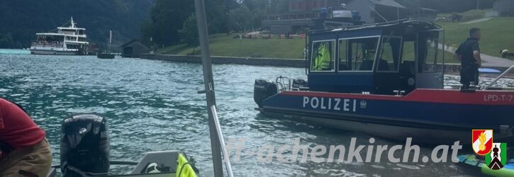 Einsatz Nr. 37 Wasserrettungseinsatz